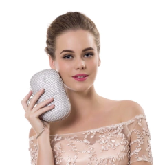 Bolsa de Dedo toda em Strass, Bolsa Feminina de Metal, Bolsa Pequena de Strass. - Clube das Coisas - Tudo para Você ficar mais Linda e Sexy