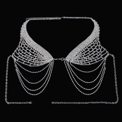 Conjunto de Sutiã e Calcinha de Strass Sexy Olivia. na internet