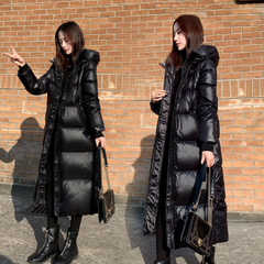 Imagem do Casaco Mega Longo Preto com Capuz Jill.