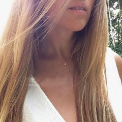 Colar Ivy para Decote Costas Nuas com Strass, Colar Body Chain para Costas. - loja online