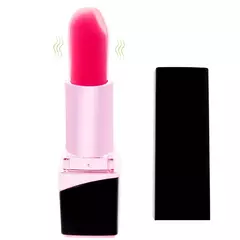 Mini Vibrador em Forma de Batom com 10 Velocidades, Vibrador Recarregável. - loja online