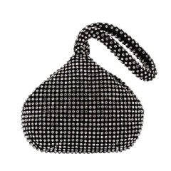 Bolsa de Mão de Strass, Bolsa Feminina de Metal, Bolsa Pequena de Strass. - Clube das Coisas - Tudo para Você ficar mais Linda e Sexy
