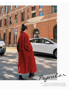 Sobretudo Mega Longo Lã Grossa Moderno e Atual Greice. - comprar online