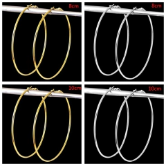 Brincos Emily, Brinco de Argola Fina e Grande. - loja online