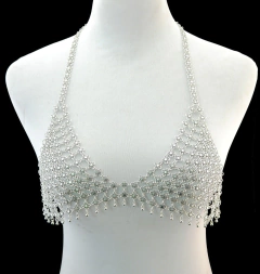 Top em Strass, Sutiã Sexy em Strass, Joias para o Corpo Sexy em Strass. - Clube das Coisas - Tudo para Você ficar mais Linda e Sexy