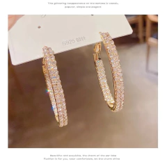 Imagem do Brinco Gota de Strass, Brinco de Strass Edyth.