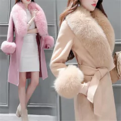 Casaco Helena Longo Chic com Gola Peluda. - Clube das Coisas - Tudo para Você ficar mais Linda e Sexy