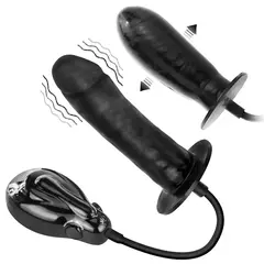 Vibrador Elétrico Inflável, Masturbador que Vibra e Infla na internet
