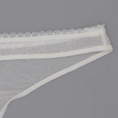 Conjunto Lingerie Juliette Feminina Sexy transparente.