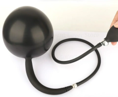 Plug Anal Buttplug Inflável, Plug Ana com Cauda Massageadora de Próstata. na internet