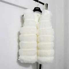 Colete de Pelo, Casaco de Pelo Ted, Agasalho de Pelo Grosso, Colete Peludo Bonne.