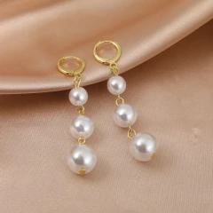Brinco Longo para Festa Cascata, Brinco Longo Rose. - Clube das Coisas - Tudo para Você ficar mais Linda e Sexy