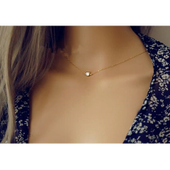 Colar Ivy para Decote Costas Nuas com Strass, Colar Body Chain para Costas. - comprar online