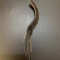 Brinco Estilo Piercing com Cristal de Strass Elegante, Brinco Haven. - loja online