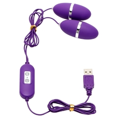 Vibrador Duplo com 12 velocidades, Vibrador de Clitóris e Ponto G, Estimulador de orgasmo. - comprar online