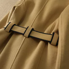 Casaco Luxo de Lã com Gola Dobrável Scarlett. - comprar online