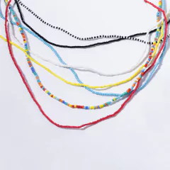 Corrente de Cintura Body Chain Sexy Miçangas , Joia para o Corpo com Miçangas, - Clube das Coisas - Tudo para Você ficar mais Linda e Sexy