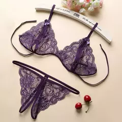 Conjunto de Lingerie Sexy toda em Renda Valentina, Lingerie Erótica. na internet
