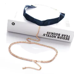 Imagem do Corrente Corporal de Coxa de Strass Joia Sexy Lilian.