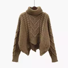 Blusa de Malha Greta com Gola Alta, Coleção de Inverno. - Clube das Coisas - Tudo para Você ficar mais Linda e Sexy