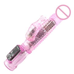 Vibrador Rabbit, Dildo Masturbador com 12 Velocidades, e Massageado de Clitóris e do Ponto G, Brinquedo Adulto. - loja online