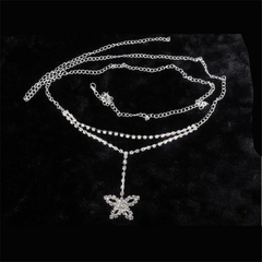 Corrente de Cintura Body Chain Sexy Delicado com Strass , Joia para o Corpo Gracy. - comprar online