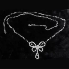 Imagem do Corrente de Cintura Body Chain Sexy Delicado com Strass , Joia para o Corpo Gracy.