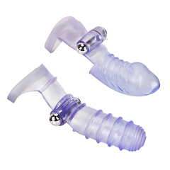 Vibrador de Dedo e Estimulador de Clitóris e do Ponto G Masturbador Feminino. - Clube das Coisas - Tudo para Você ficar mais Linda e Sexy