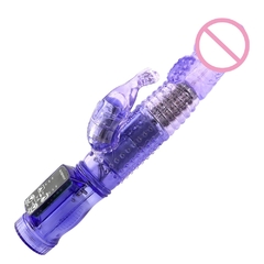 Vibrador Rabbit, Dildo Masturbador com 12 Velocidades, e Massageado de Clitóris e do Ponto G, Brinquedo Adulto. na internet