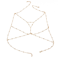 Imagem do Corrente de Corpo com Bolinhas Delicadas Chantal, Body Chain Meigo.