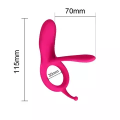Anel Peniano com Vibrador e Controle, Retardo Ejaculação - Clube das Coisas - Tudo para Você ficar mais Linda e Sexy