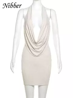 Vestido Curto Lya Sexy, Vestido com decote. na internet