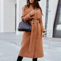 Sobretudo Estilo Europeu Adelle para Inverno, Sobretudo Chic Europeu. - Clube das Coisas - Tudo para Você ficar mais Linda e Sexy