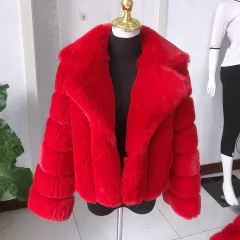 Casaco de Pele de Raposa Elegante e Quente Hilary. - Clube das Coisas - Tudo para Você ficar mais Linda e Sexy