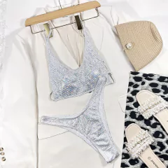 Biquíni Lady Sexy com Lantejoulas e Anéis Circulares. - Clube das Coisas - Tudo para Você ficar mais Linda e Sexy