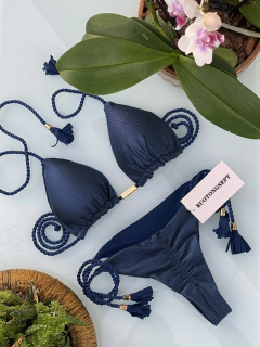 Biquíni Raika Elegante, Biquíni Verão 2023, Biquíni Diferente, Biquíni Ajustável, Biquíni com Corda de Amarrar, Moda Praia.