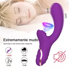 Vibrador Feminino Estimulador de Clitóris com Sucção e Ponto G - comprar online
