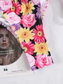 Biquíni Flora sexy, elegante, Moda Praia. - comprar online