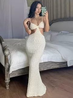 Vestido Sereia Elegante Ariel