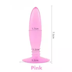 Plugue Anal com Ventosa, Vibrador Plugue Anal para Iniciante. - comprar online