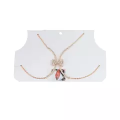 Corrente para corpo de Lacinho Jóias Sexy Lea Colar Corpo Body Chain. - loja online