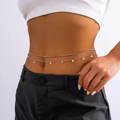 Corrente de Cintura Body Chain Sexy Euka.