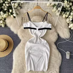 Vestido Ombro a Ombro de Alcinha Elegante Charlotte na internet