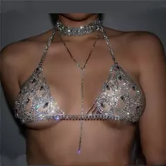 Conjunto de Joias para o Corpo Sexy Coração Elizabethe. na internet