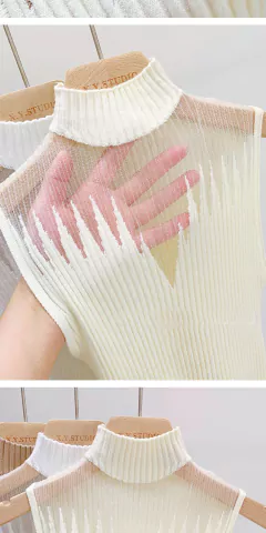 Blusa de Malha Gola Semi Alta Roberta - comprar online