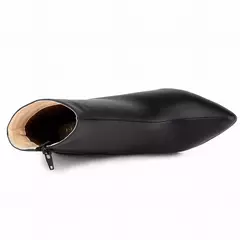 Bota Feminina Cano Curto de Salto Alto Fino Mary - loja online