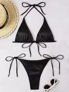 Imagem do Biquini Metalizado Brilhante Sexy Emmily