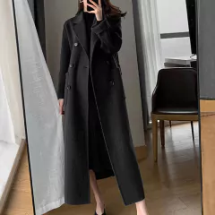 Sobretudo Ana Chic Corte Reto Longo com Regulagem Emily. - comprar online