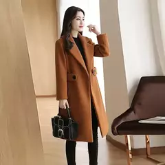 Sobretudo de Lã Quente com Cinto Mega Chique Estilo Europeu Brooky. - Clube das Coisas - Tudo para Você ficar mais Linda e Sexy