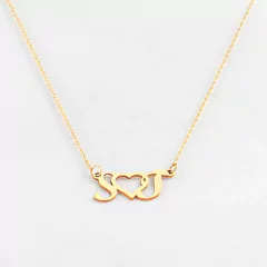 Colar com Nome Personalizado Fino e Elegante. - Clube das Coisas - Tudo para Você ficar mais Linda e Sexy